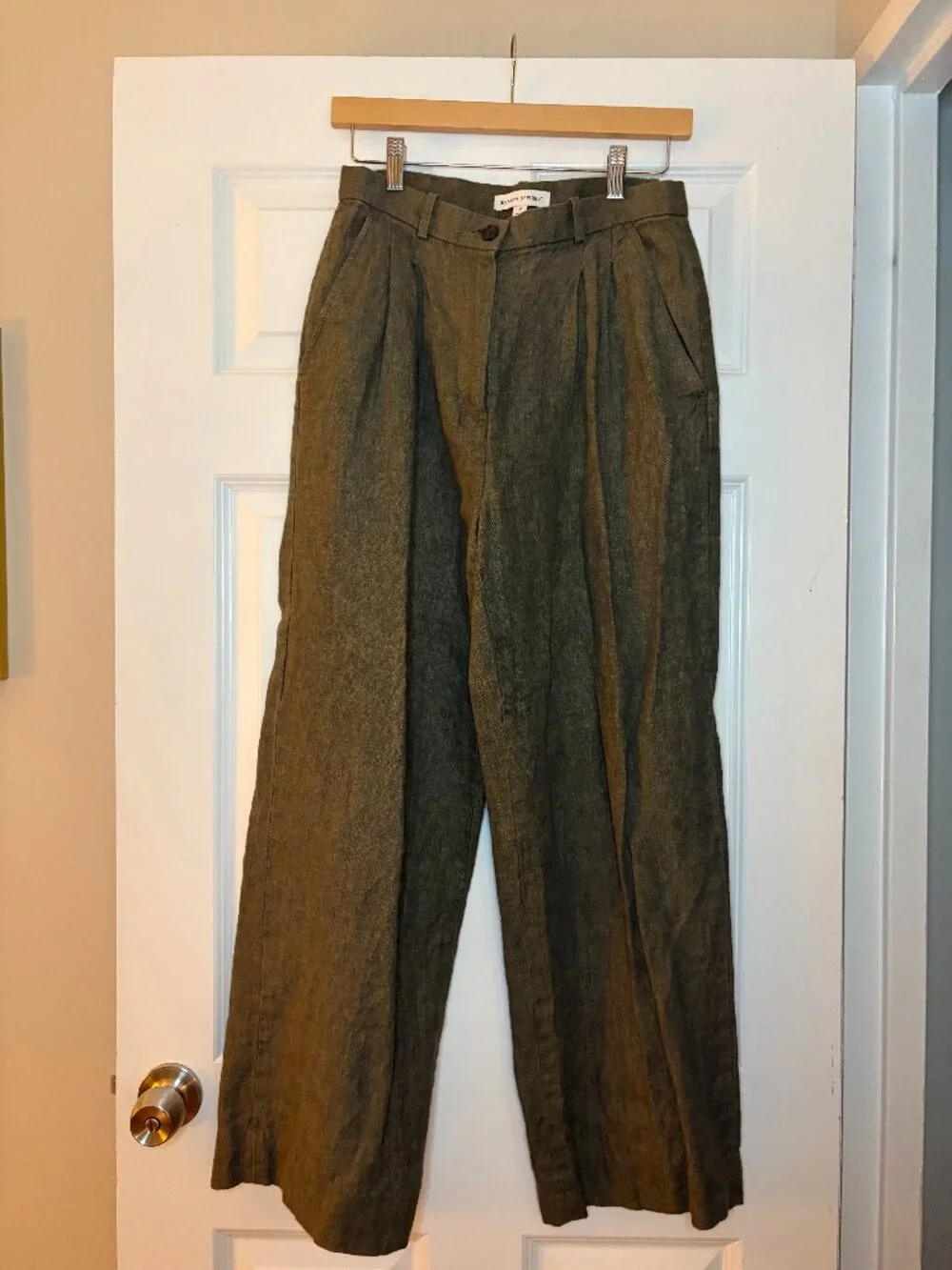 Soho Wide-Leg Pant in Linen